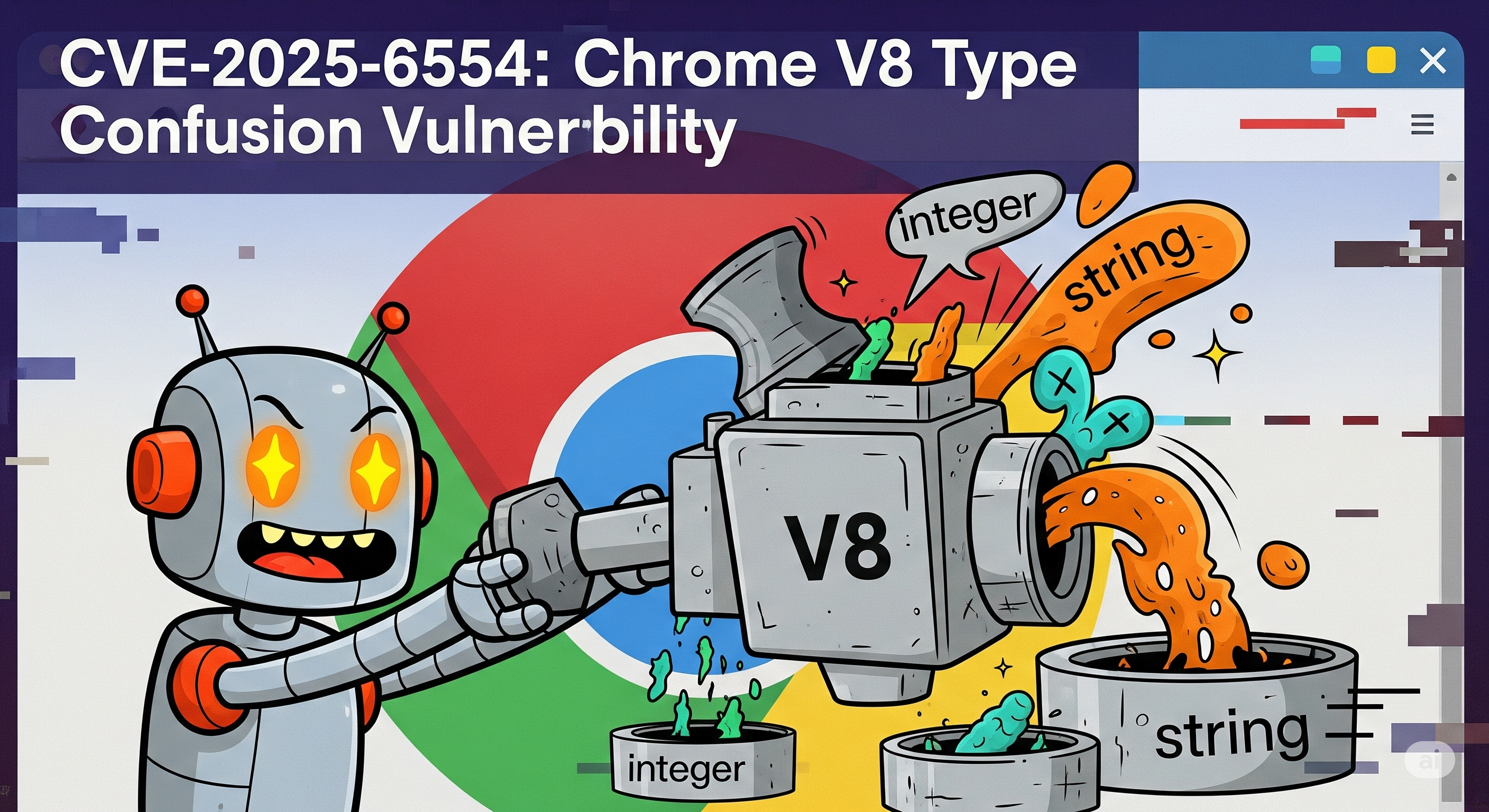 CVE-2025-6554 Chrome V8 Type Confusion Vulnerability Analysis